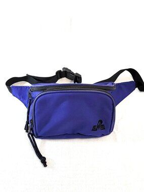 Vintage EMS Eastern Mountain Sports Fanny Pack Purple Hip Bag Waist Pouch Hiking